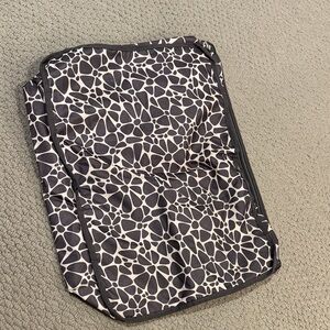 Lesportsac Black and Cream Patterned Bag